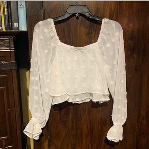 Altar'd State Crop Top off white - xs